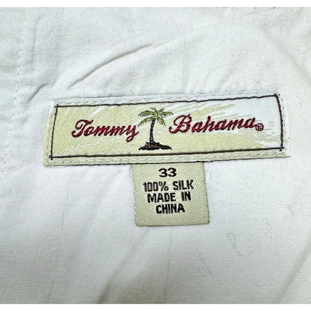 Tommy Bahama Men's 100% Silk Pleated Shorts – Mustard Yellow,‎ Size 33